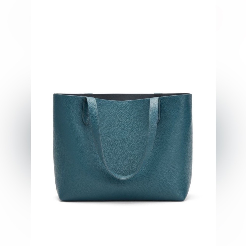 CUYANA Small Structured Leather Tote
